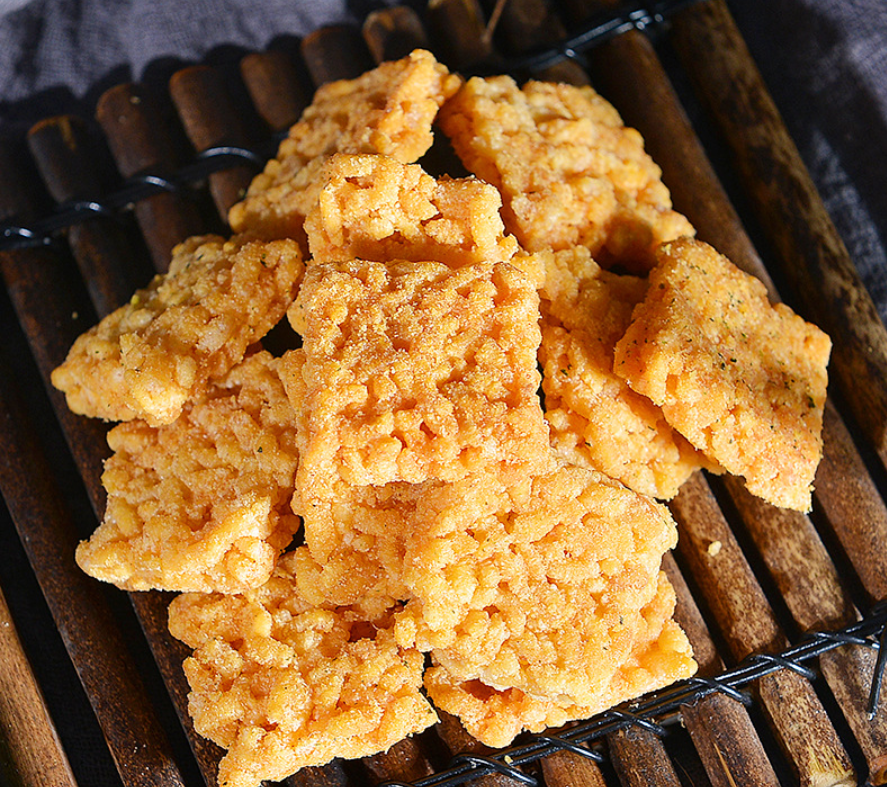 crispy rice crackers
