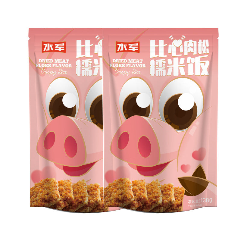 crispy rice crackers