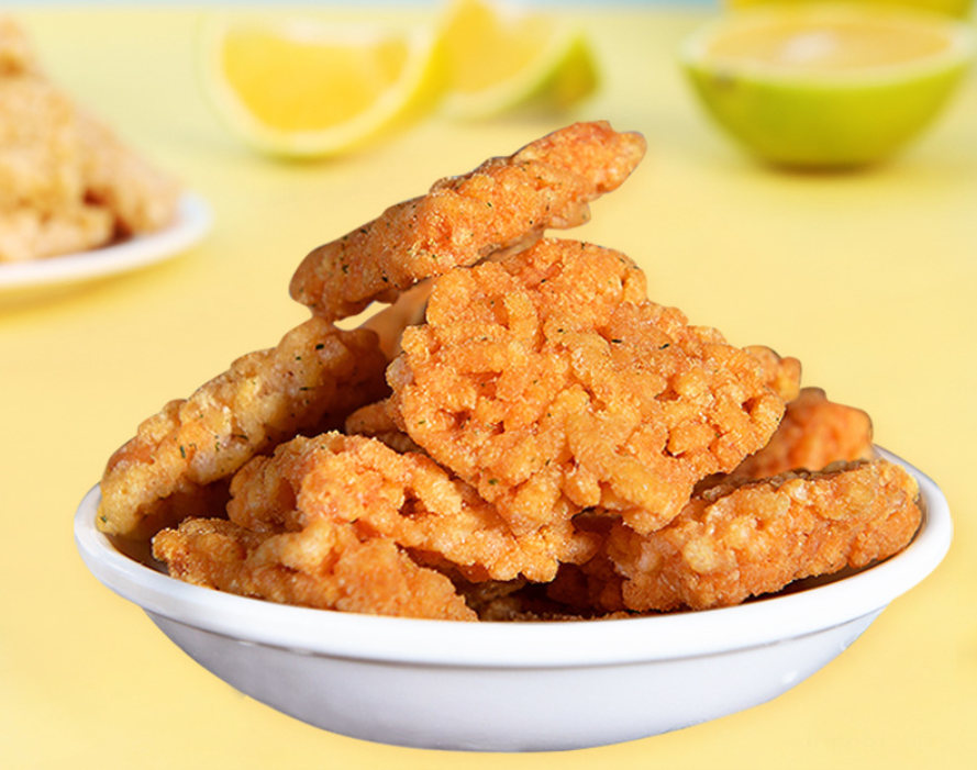 crispy rice crackers
