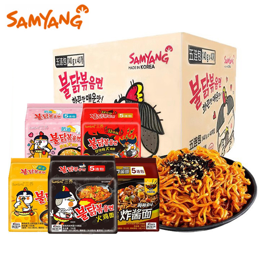 Korean Samyang Spicy Noodles